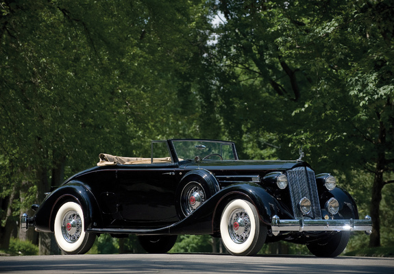 Packard Twelve Coupe Roadster (1407-939) 1936 pictures
