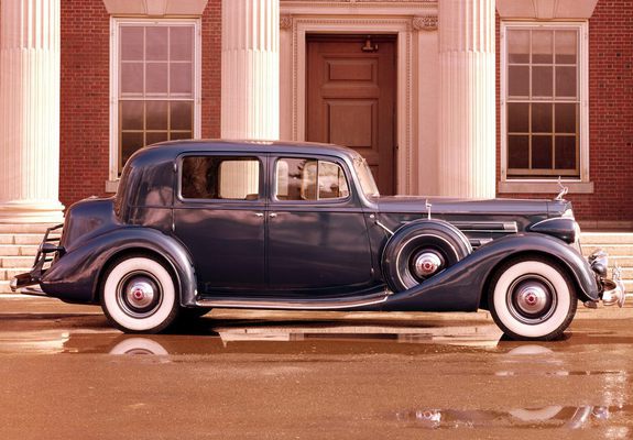 Packard Twelve Club Sedan (1036) 1937 wallpapers