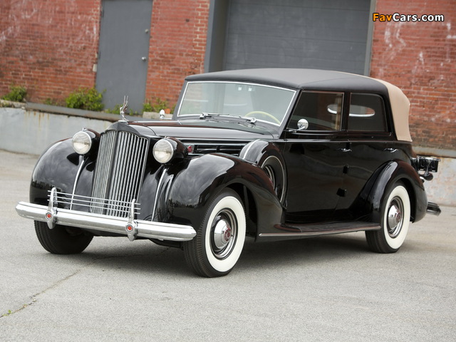 Packard Twelve All-Weather Cabriolet by Rollston (1607-494) 1938 images (640 x 480)