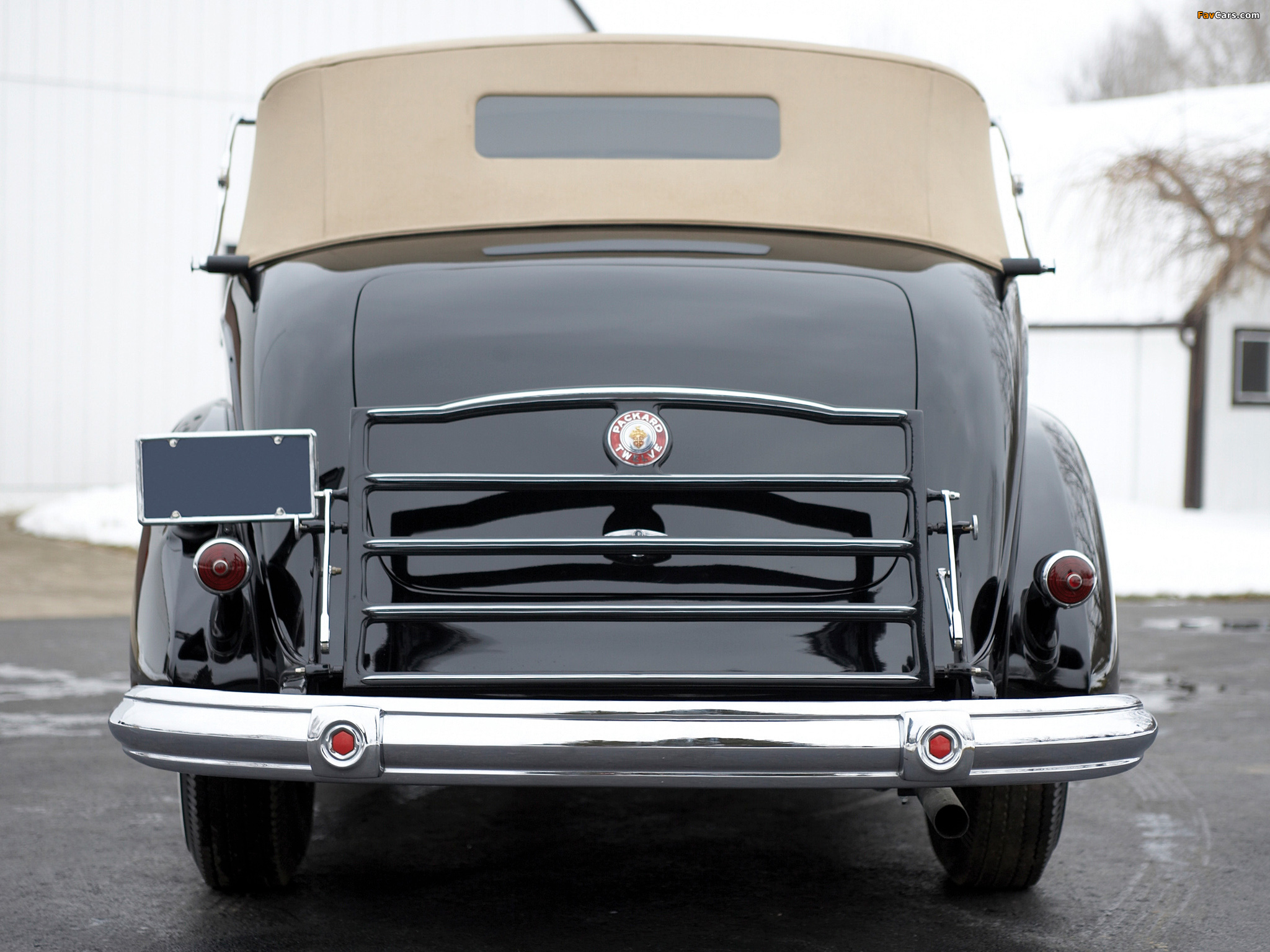 Packard Twelve Collapsible Touring Cabriolet by Brunn 1938 photos (2048 x 1536)