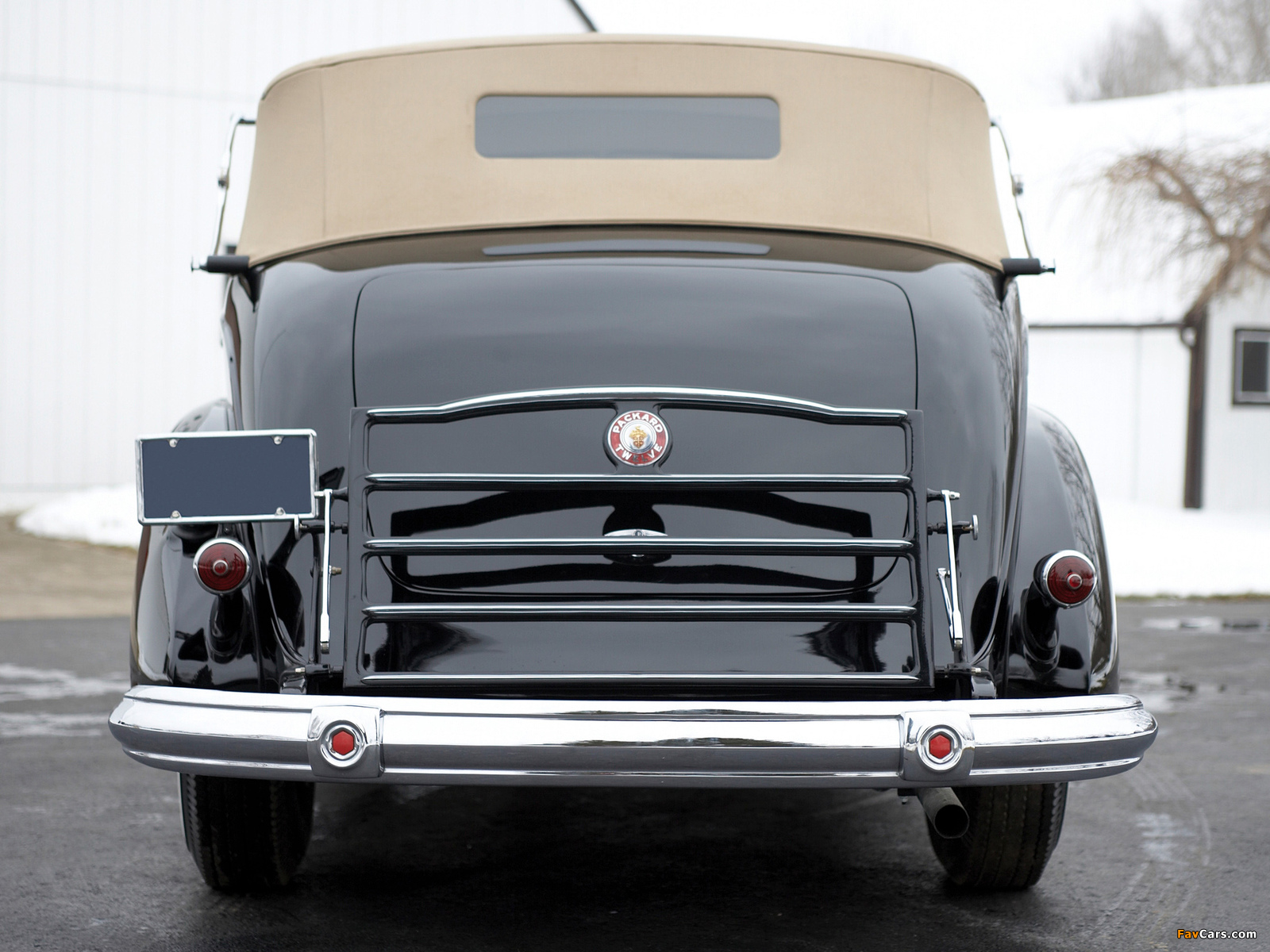 Packard Twelve Collapsible Touring Cabriolet by Brunn 1938 photos (1600 x 1200)