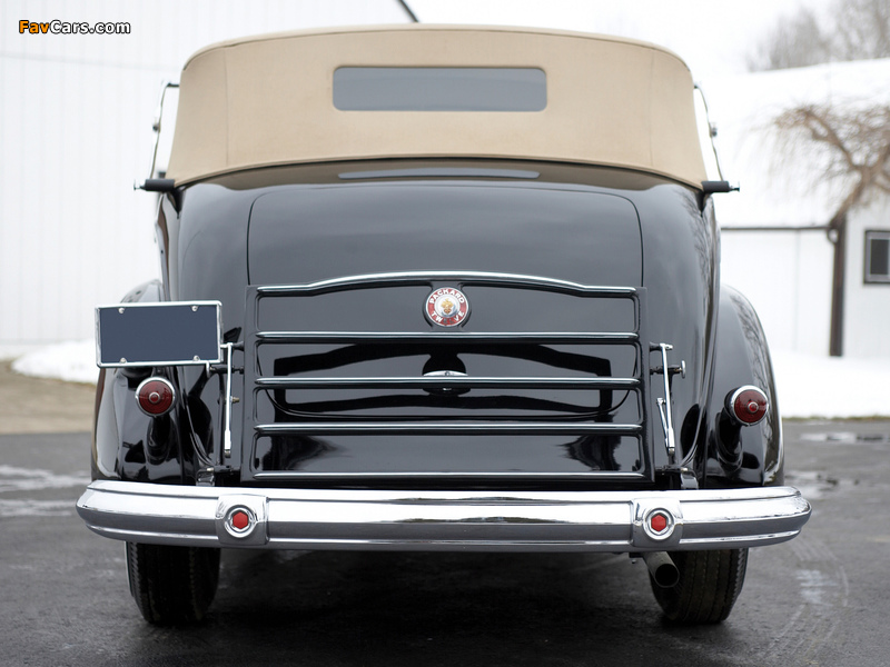 Packard Twelve Collapsible Touring Cabriolet by Brunn 1938 photos (800 x 600)