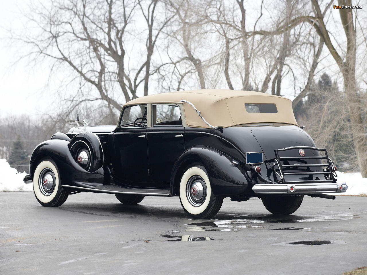 Packard Twelve Collapsible Touring Cabriolet by Brunn 1938 photos (1280 x 960)
