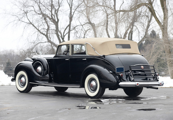 Packard Twelve Collapsible Touring Cabriolet by Brunn 1938 photos