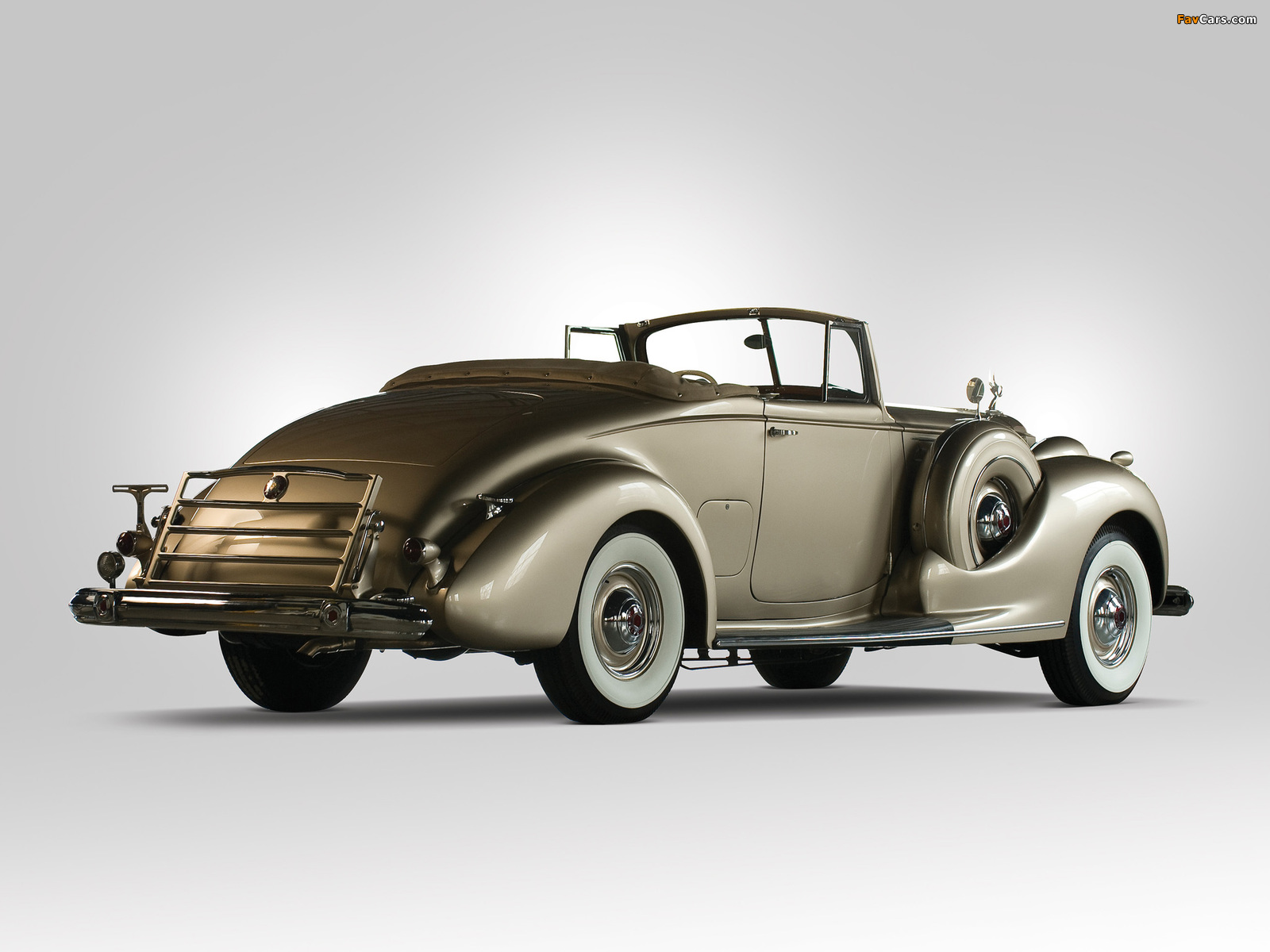 Packard Twelve Coupe Roadster (1607-1139) 1938 pictures (1600 x 1200)