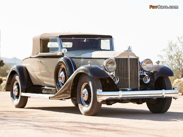 Photos of Packard Twelve Coupe Roadster (1005-639) 1933 (640 x 480)