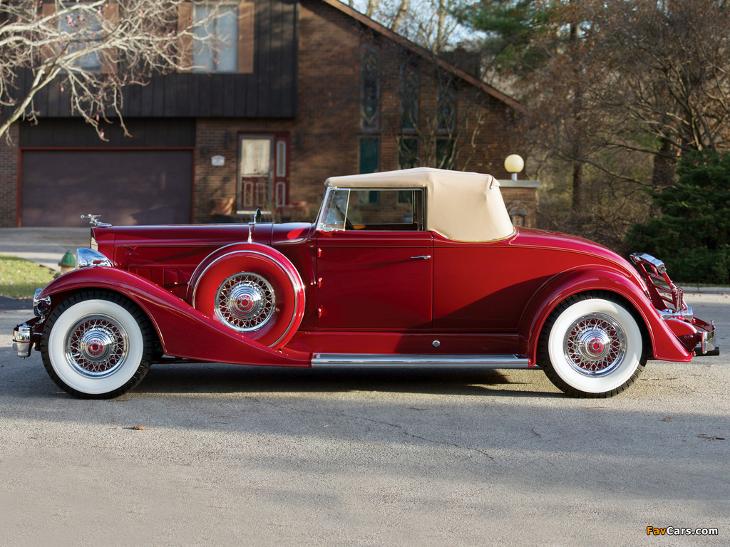 Photos of Packard Twelve Coupe Roadster (1005-639) 1933 (1024 x 768)