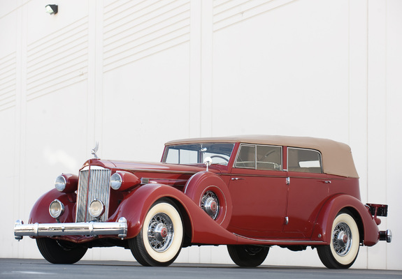 Photos of Packard Twelve Convertible Sedan by Dietrich (1208-873) 1935