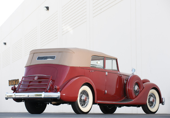 Photos of Packard Twelve Convertible Sedan by Dietrich (1208-873) 1935
