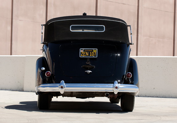 Photos of Packard Twelve All-Weather Cabriolet by Brunn (1608-3087) 1938