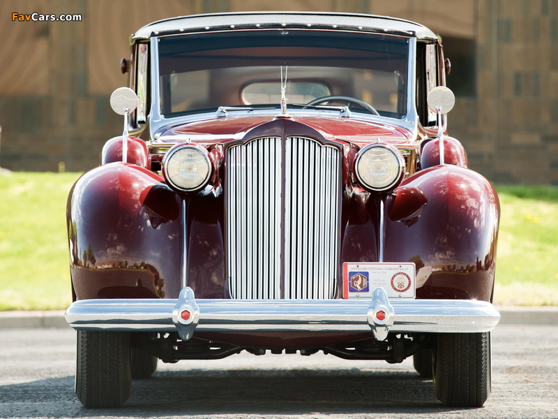 Photos of 1938 Packard Twelve All-Weather Town Car by Rollston (1608-495) (800 x 600)