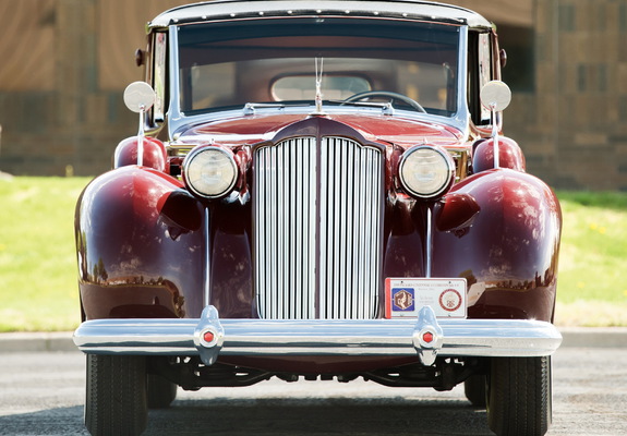 Photos of 1938 Packard Twelve All-Weather Town Car by Rollston (1608-495)