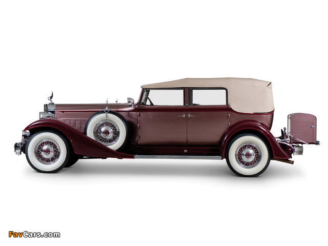 Pictures of Packard Twelve Convertible Sedan (1005-640) 1933 (640 x 480)