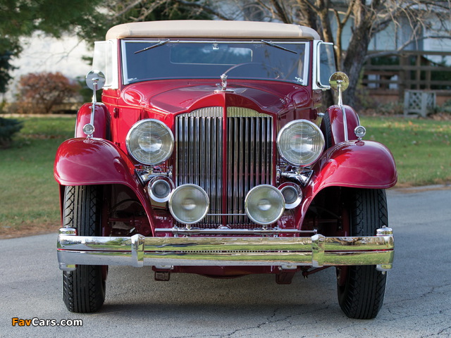 Pictures of Packard Twelve Coupe Roadster (1005-639) 1933 (640 x 480)