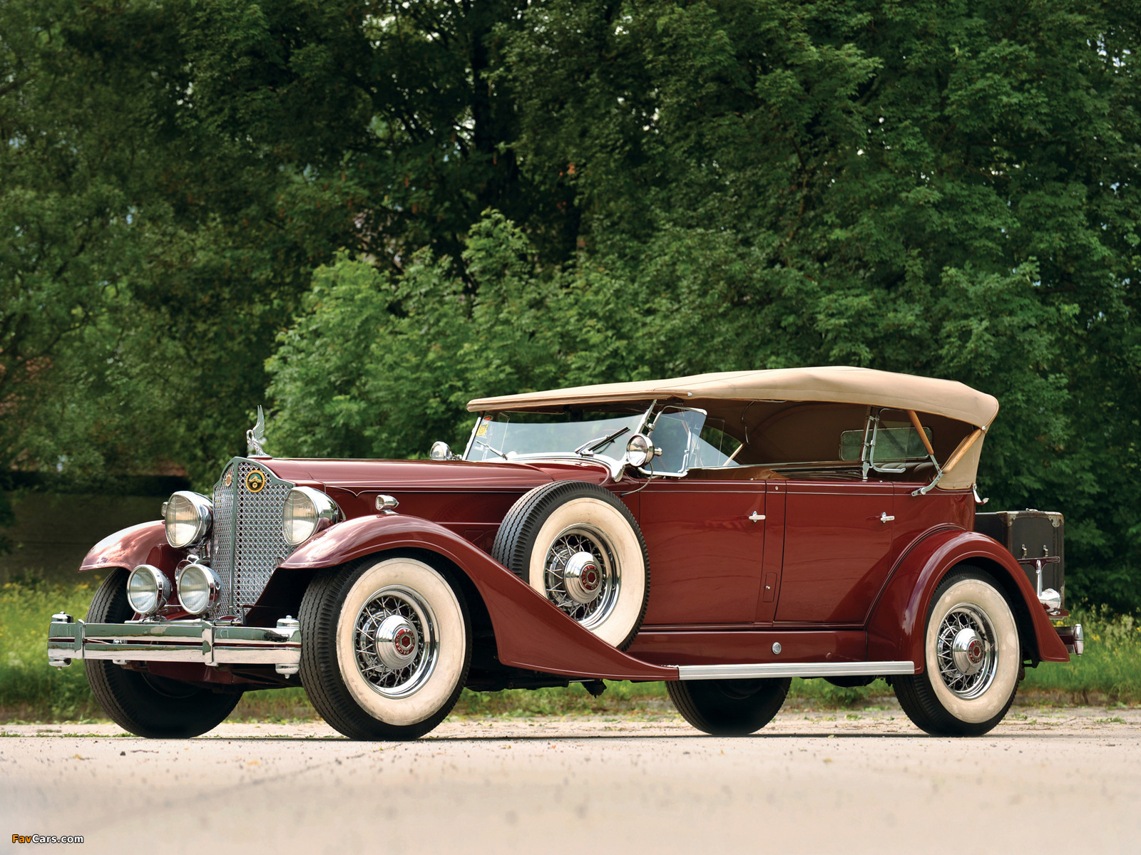 Pictures of Packard Twelve Sport Phaeton (1005-641) 1933 (1600 x 1200)