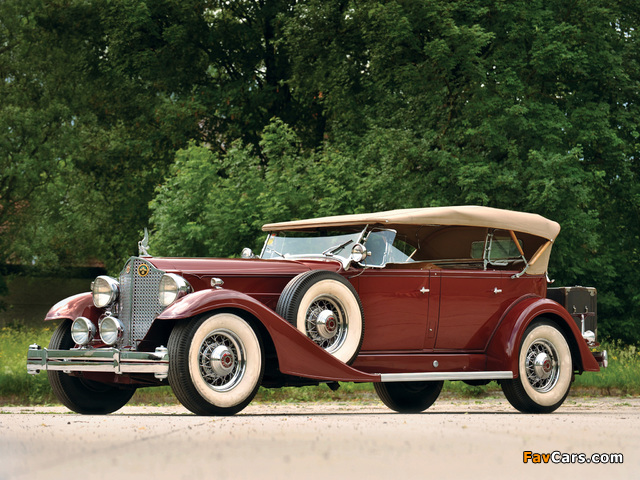 Pictures of Packard Twelve Sport Phaeton (1005-641) 1933 (640 x 480)