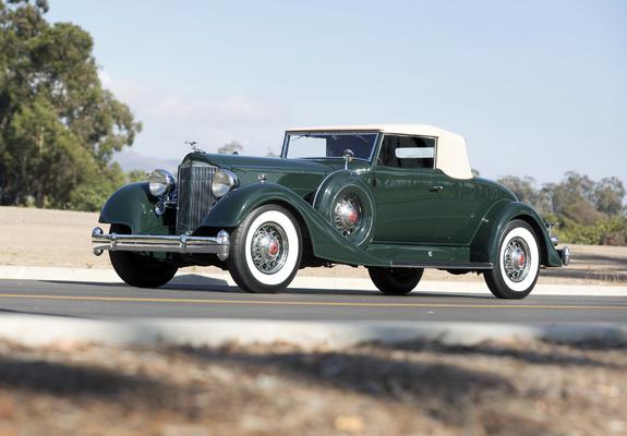 Pictures of Packard Twelve Coupe Roadster (1107-739) 1934