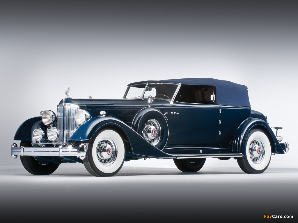 Pictures of Packard Twelve Convertible Victoria by Dietrich (1108-4072) 1934 (1024 x 768)