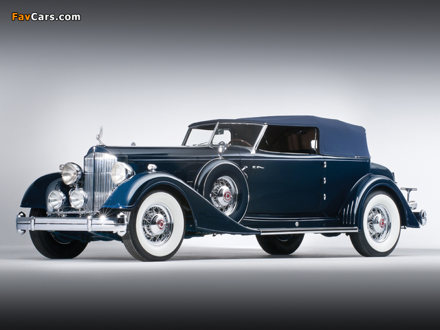 Pictures of Packard Twelve Convertible Victoria by Dietrich (1108-4072) 1934 (640 x 480)