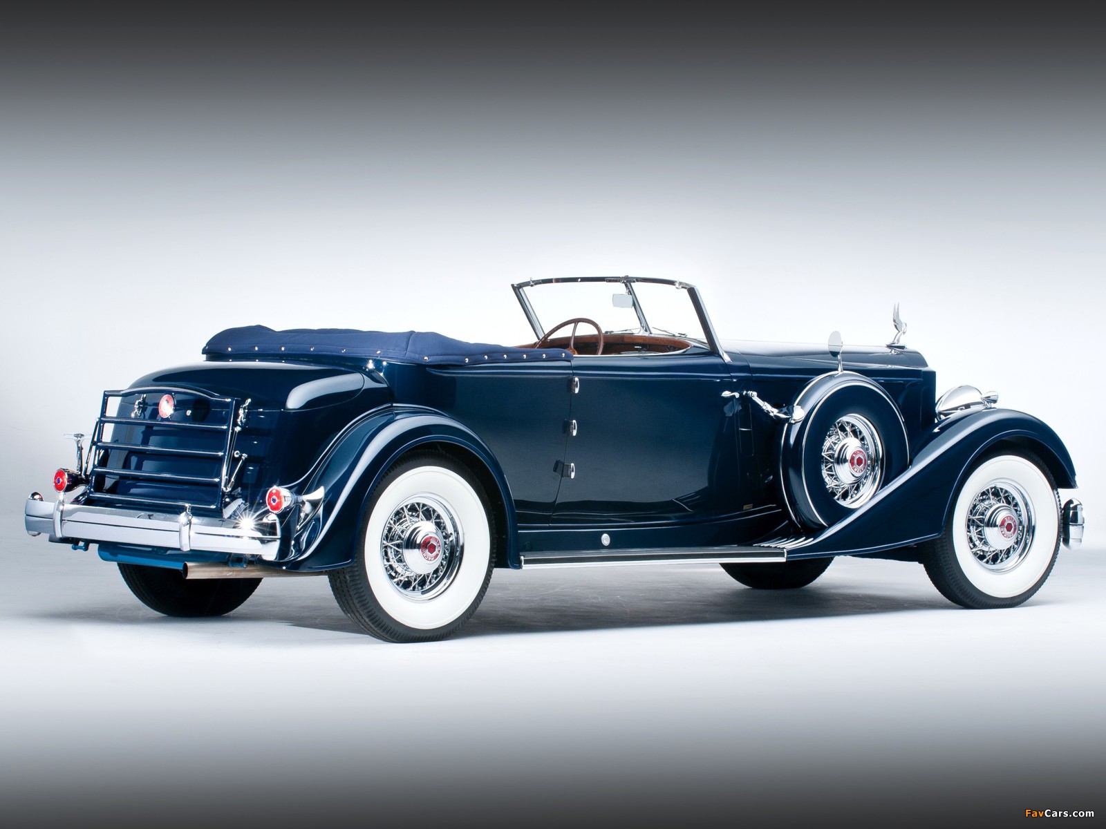 Pictures of Packard Twelve Convertible Victoria by Dietrich (1108-4072) 1934 (1600 x 1200)