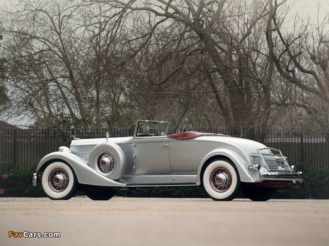 Pictures of Packard Twelve Coupe Roadster (1107-739) 1934 (640 x 480)