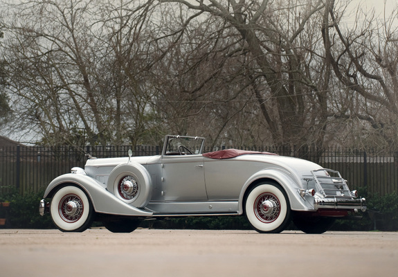 Pictures of Packard Twelve Coupe Roadster (1107-739) 1934