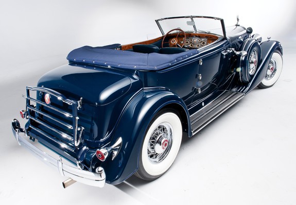 Pictures of Packard Twelve Convertible Victoria by Dietrich (1108-4072) 1934