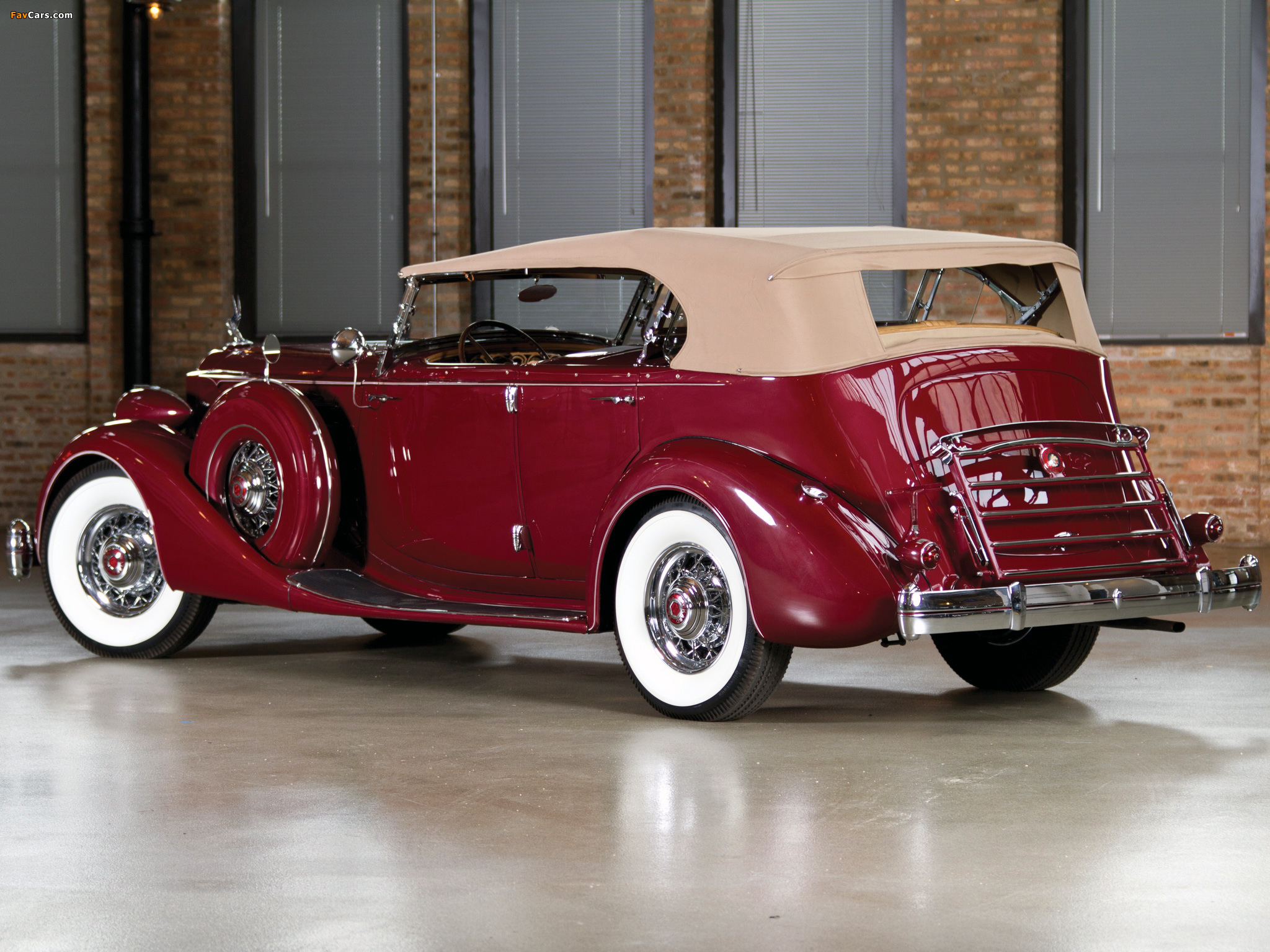 Pictures of Packard Twelve Dual Cowl Sport Phaeton by Dietrich (1207-821) 1935 (2048 x 1536)