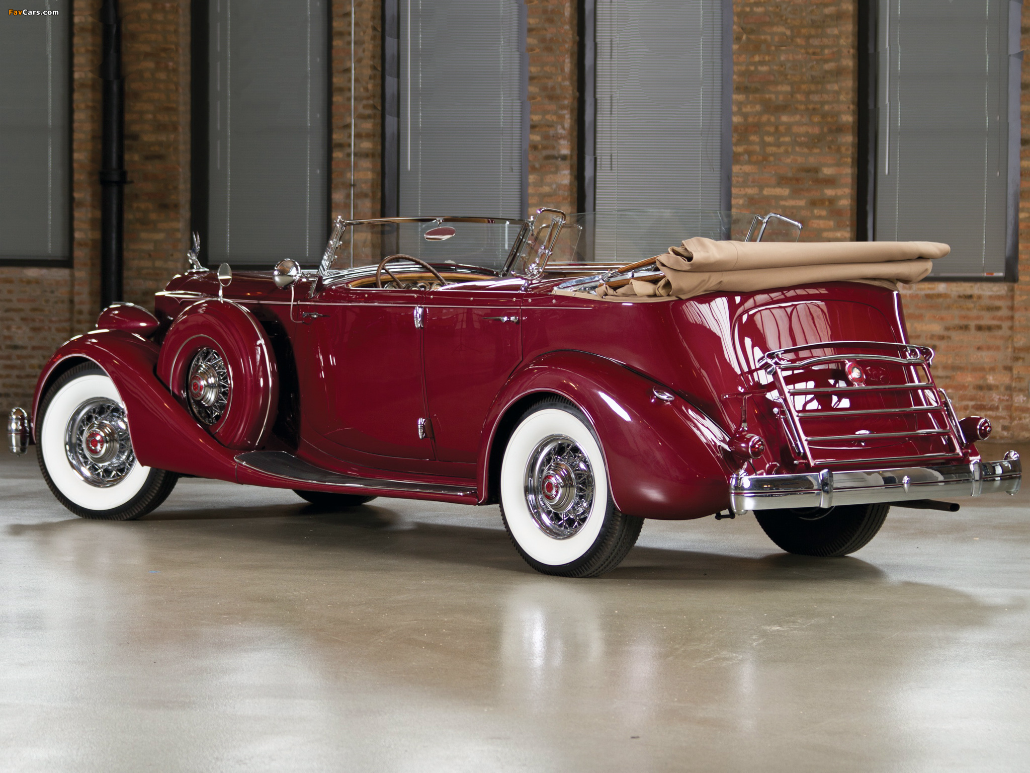 Pictures of Packard Twelve Dual Cowl Sport Phaeton by Dietrich (1207-821) 1935 (2048 x 1536)