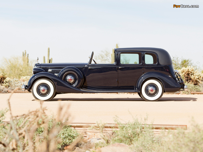 Pictures of Packard Twelve All-Weather Town Car by LeBaron (1408) 1936 (800 x 600)