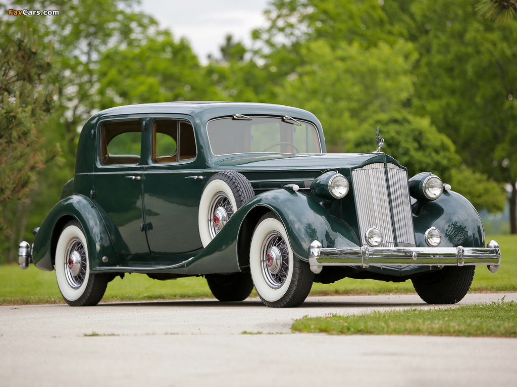 Pictures of Packard Twelve Club Sedan 1936 (1024 x 768)