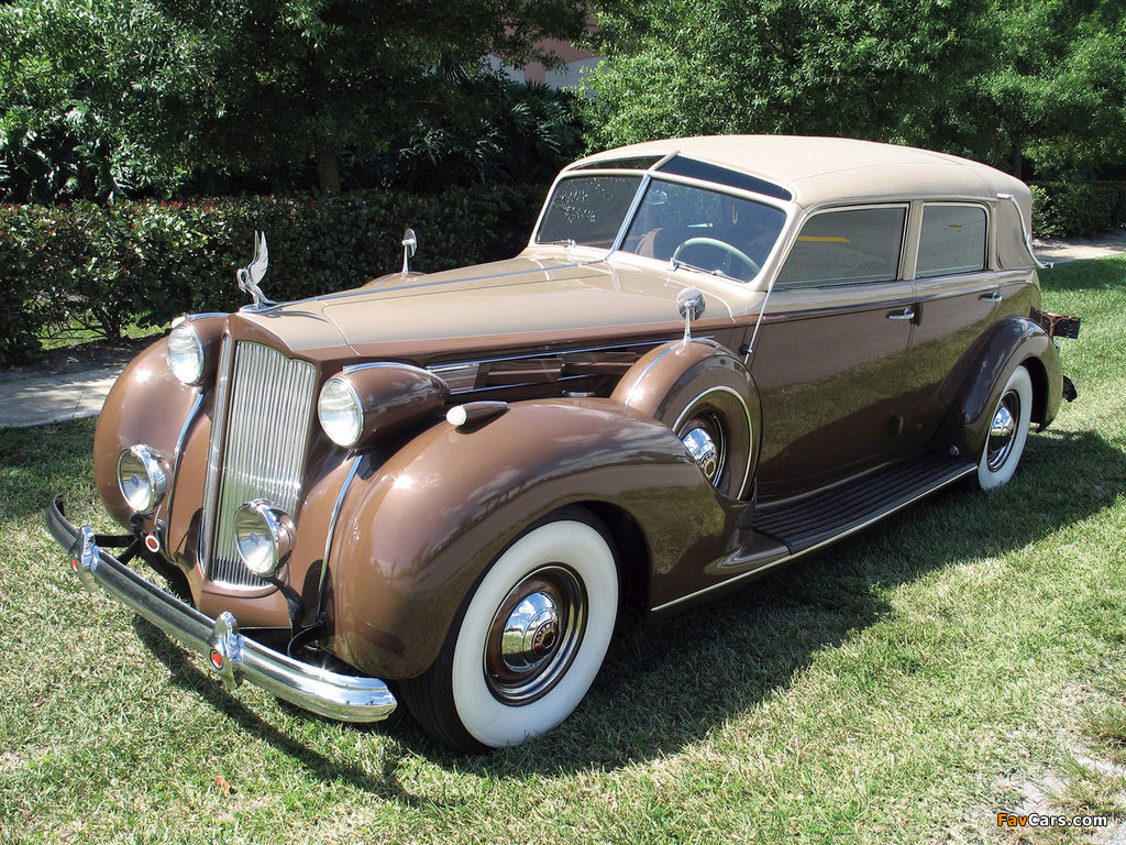 Pictures of Packard Twelve Collapsible Touring Cabriolet by Brunn 1938 (1024 x 768)