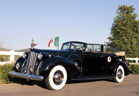 Pictures of Packard Twelve Armored Convertible Sedan by Dietrich 1939