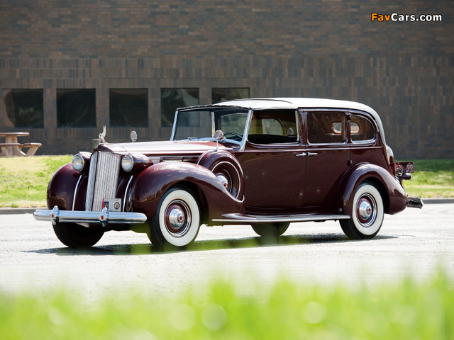 Pictures of 1938 Packard Twelve All-Weather Town Car by Rollston (1608-495) (640 x 480)