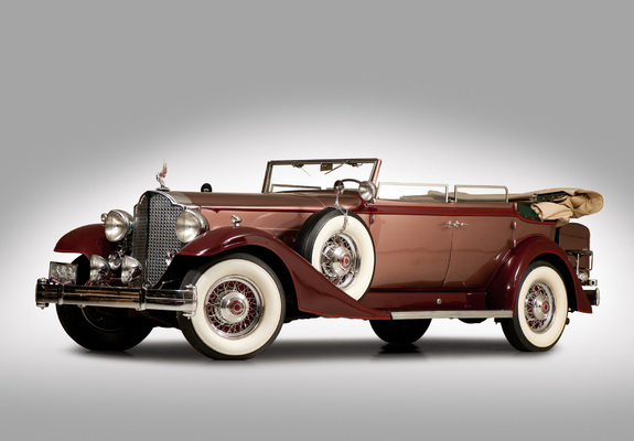 Packard Twelve Convertible Sedan (1005-640) 1933 wallpapers