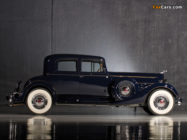 Packard Twelve Coupe (1107) 1934 wallpapers (640 x 480)