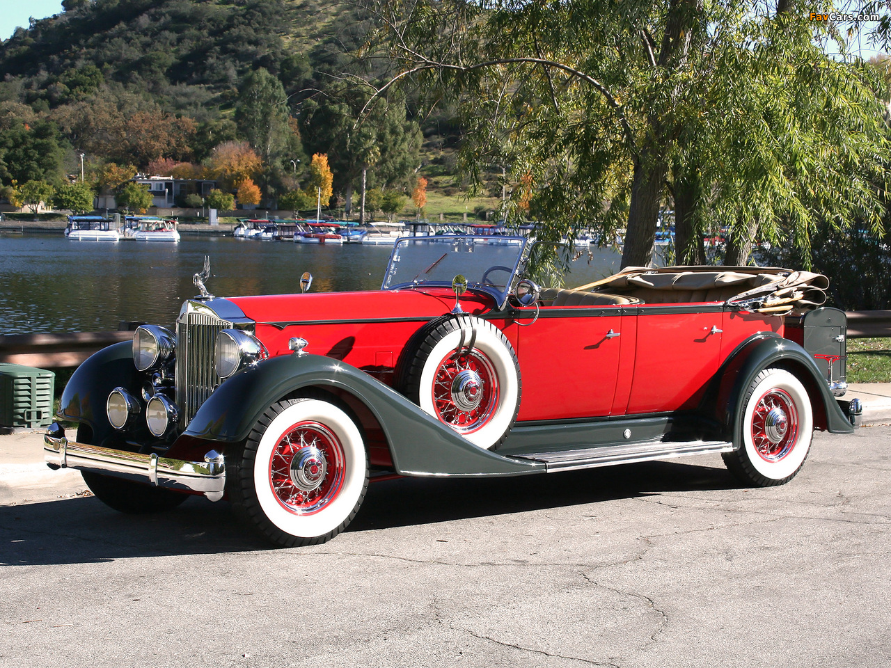 Packard Twelve Phaeton (1107-731) 1934 wallpapers (1280 x 960)