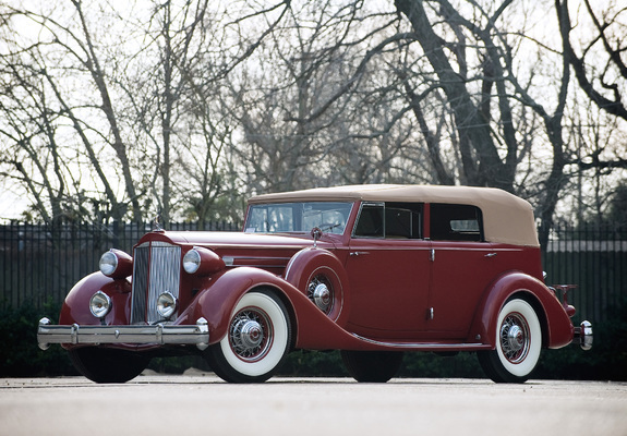 Packard Twelve Convertible Sedan by Dietrich (1208-873) 1935 wallpapers