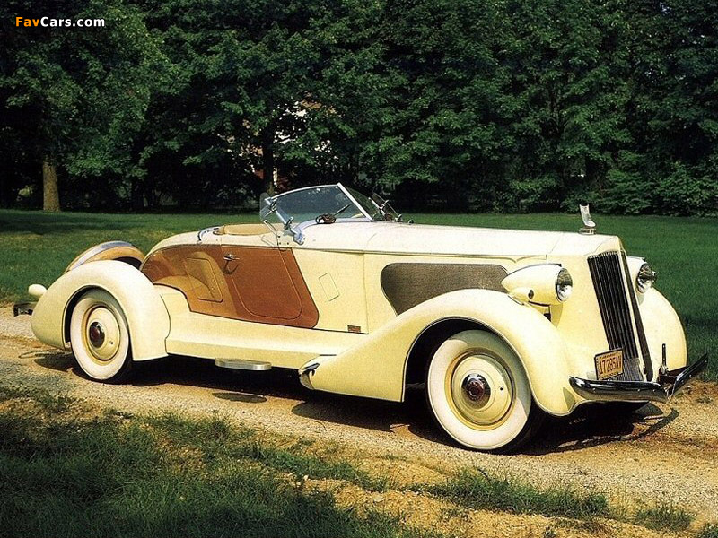 Packard Twelve Speedster 1936 wallpapers (800 x 600)