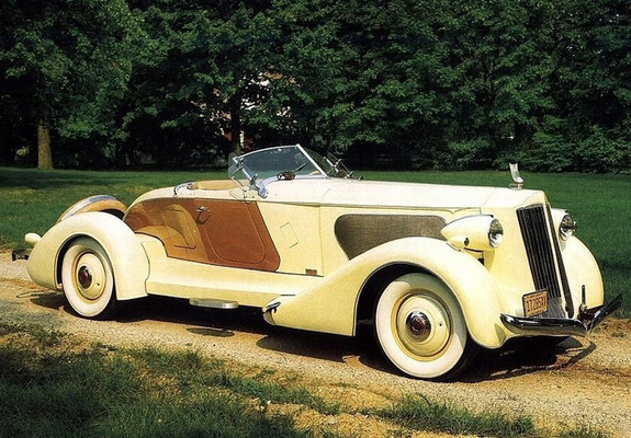 Packard Twelve Speedster 1936 wallpapers