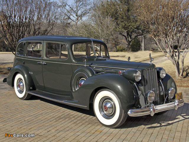 Packard Twelve Touring Sedan (1707-1233) 1939 wallpapers (640 x 480)