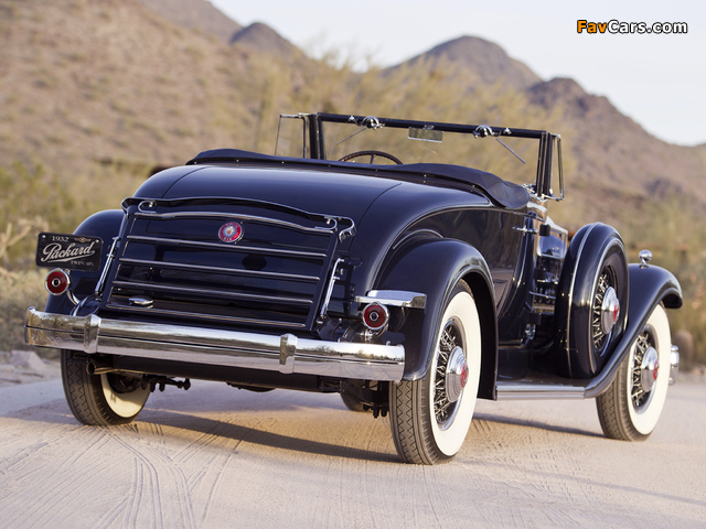 1932 Packard Twelve Coupe Roadster (905-579) wallpapers (640 x 480)