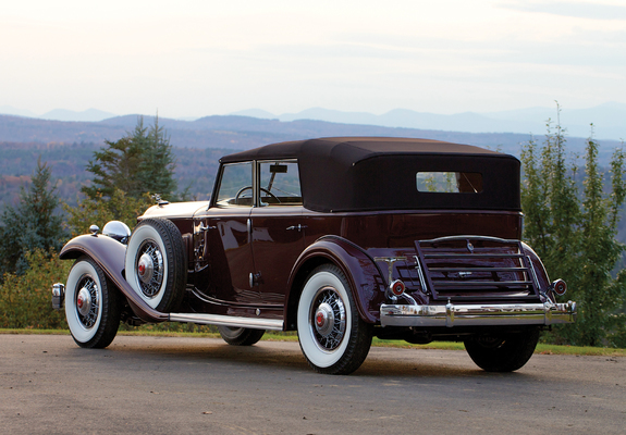 Images of Packard Twin Six Individual Custom Convertible Sedan by Dietrich 1932