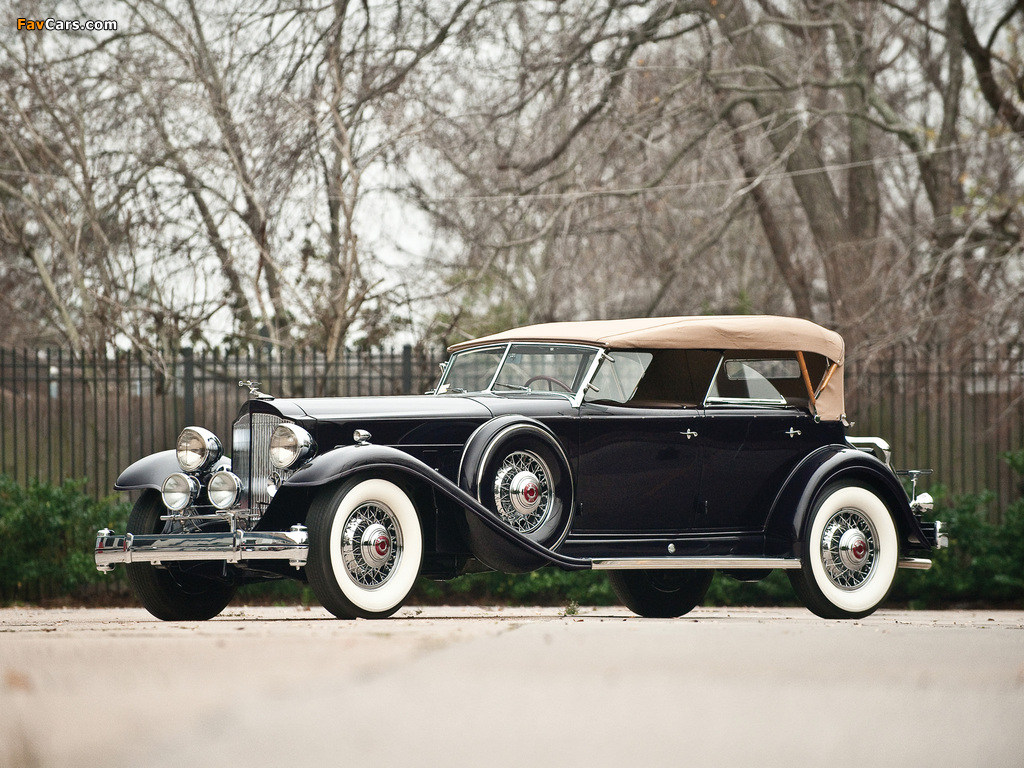 Images of Packard Twin Six Sport Phaeton by Dietrich 1932 (1024 x 768)