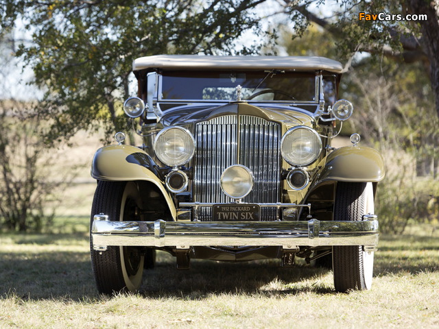 Packard Twin Six Sport Phaeton (905-581) 1932 pictures (640 x 480)