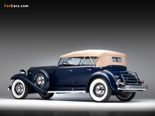 Packard Twin Six Sport Phaeton by Dietrich 1932 images (640 x 480)