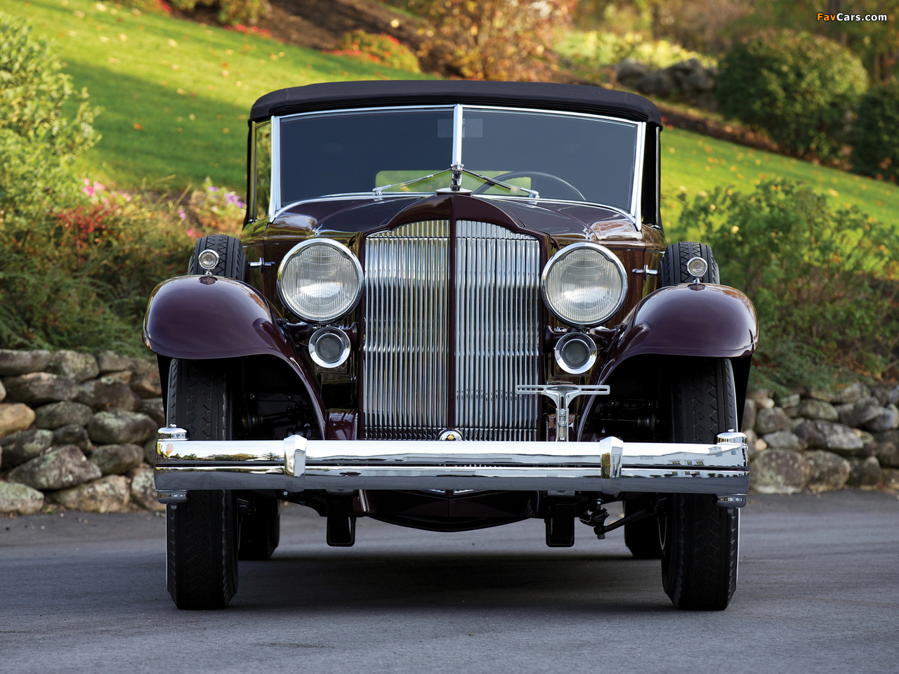 Pictures of Packard Twin Six Individual Custom Convertible Sedan by Dietrich 1932 (1280 x 960)