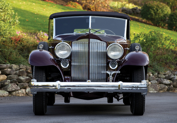 Pictures of Packard Twin Six Individual Custom Convertible Sedan by Dietrich 1932