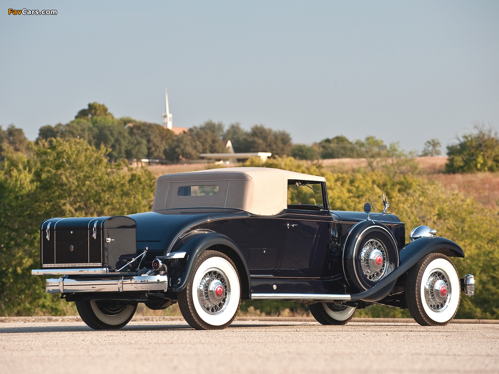 Pictures of Packard Twin Six Coupe Roadster 1932 (1024 x 768)