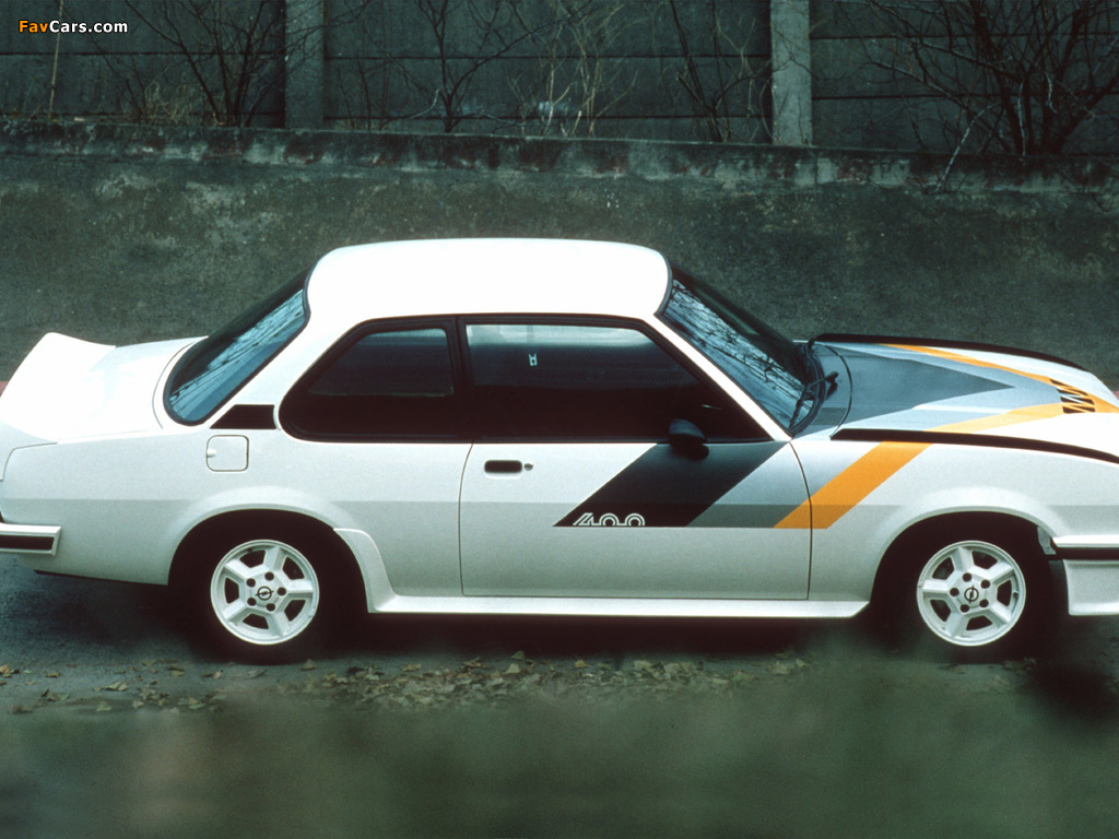 Opel Ascona 400 (B) 1979–81 pictures (1024 x 768)
